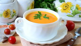 Томатный суп-пюре Красная жара