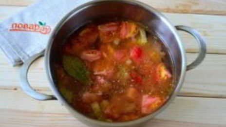 томатный суп-пюре красная жара