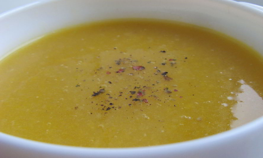 Рецепт тыквенного супа-пюре с имбирем