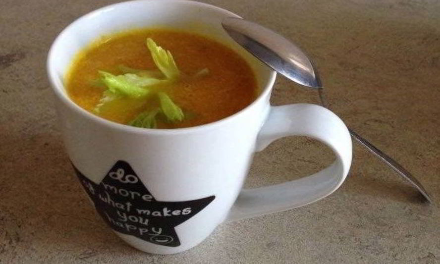 Рецепт тыквенного супа пюре с кокосовым молоком и кокосовым маслом