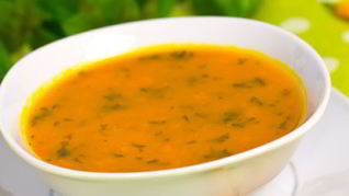 Тыквенный суп-пюре с сельдереем