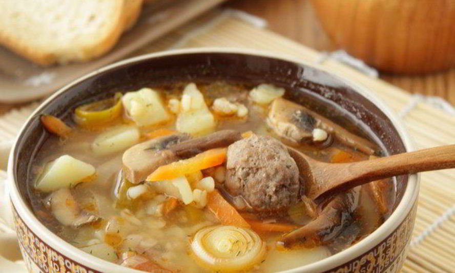 Рецепт супа с булгуром и фрикадельками