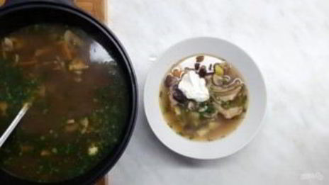 суп с грибами грибная юшка