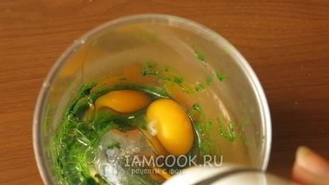 суп с крапивными клецками