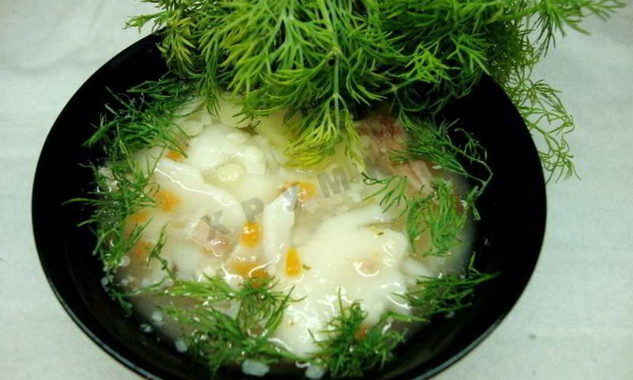 Рецепт супа с макаронами, картошкой и мясом в мультиварке