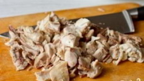 суп с шампиньонами и курицей