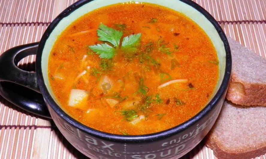 Рецепт супа с вермишелью в мультиварке