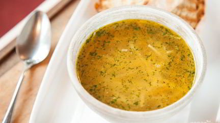 Суп с вермишелью