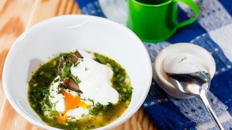 суп щавелевый