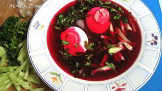 Холодный свекольник