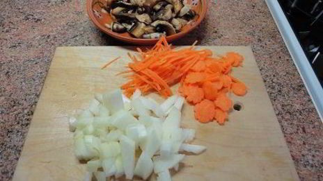 сырный суп с шампиньонами