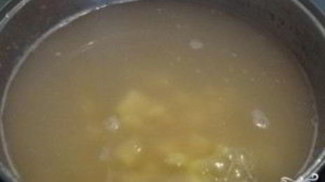 томатный суп с перловкой