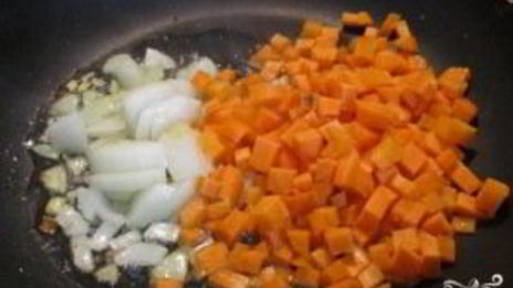 томатный суп с перловкой