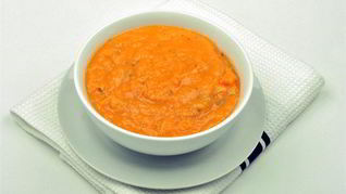 Тыквенный суп с карамелью