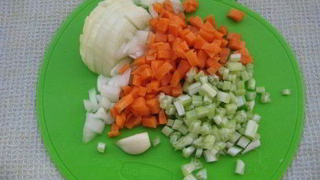 тыквенный суп с нутом