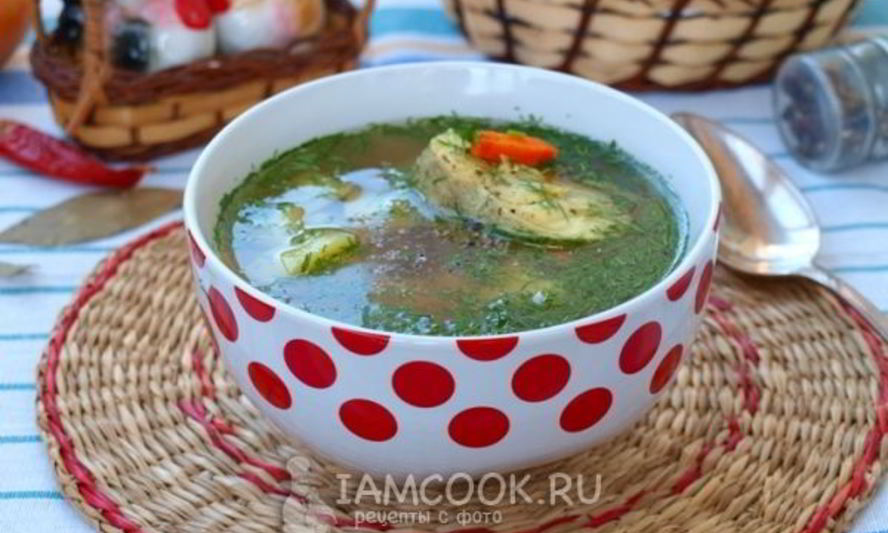 Рецепт ухи из минтая