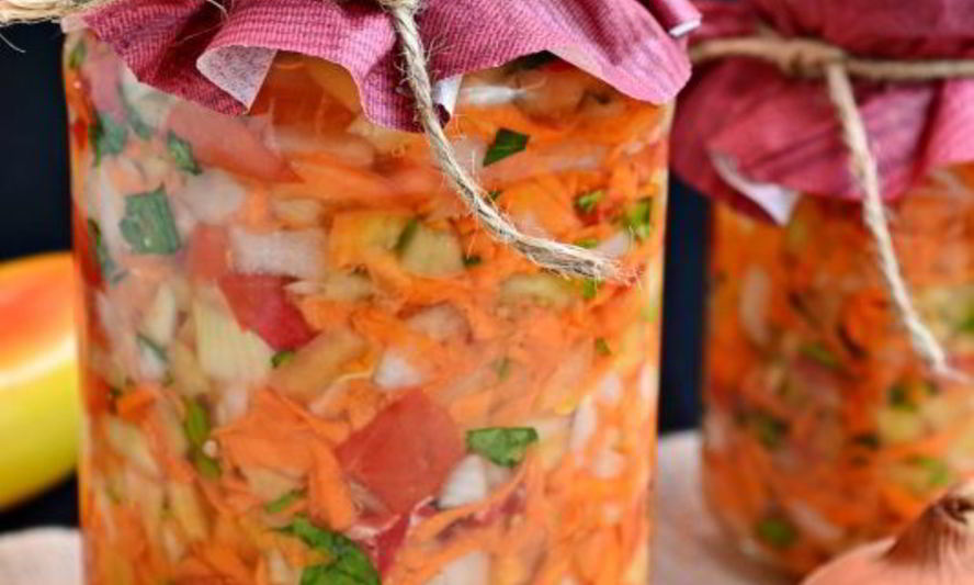 Рецепт заправки для супа на зиму