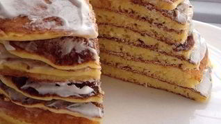 Апельсиновые панкейки