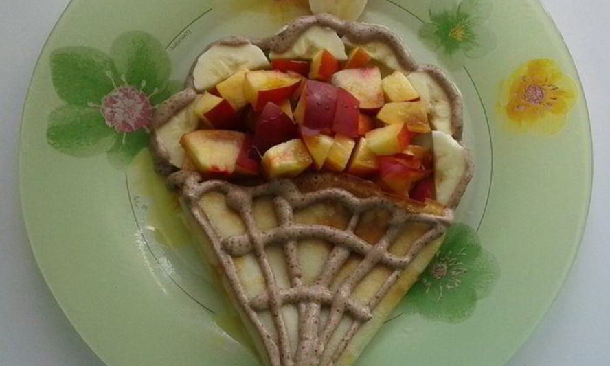 Рецепт банановых блинчиков