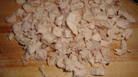 блинчики, фаршированные курицей и грибами