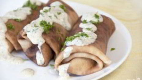 блинчики из грибов