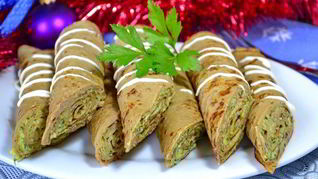 Блинчики из печени говяжьей