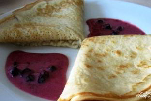 Блинчики на йогурте