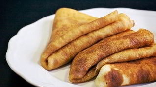 Блинчики на кефире