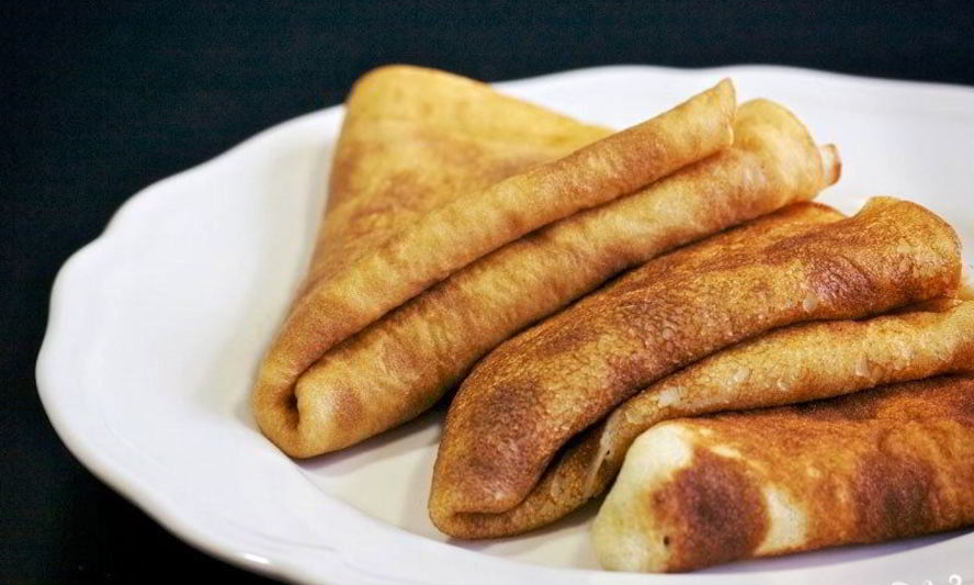 Рецепт блинчиков на кефире