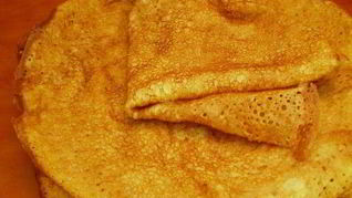 Блинчики на молоке ажурные