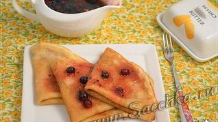 Блинчики на молоке