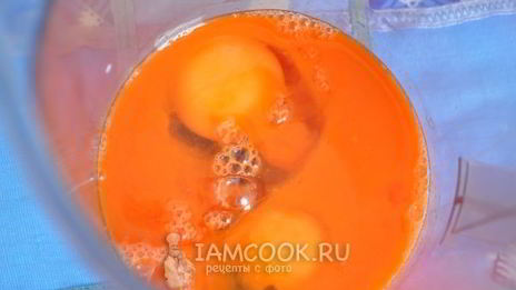 блинчики на морковном соке