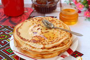 Блинчики на ряженке