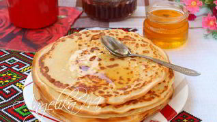 Блинчики на ряженке