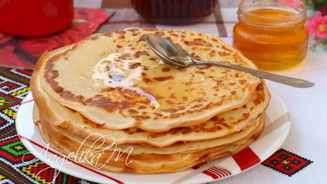 блинчики на ряженке