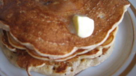 блинчики ржаные с яблоками