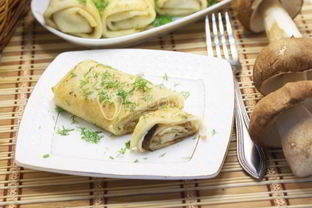 Блинчики с грибами