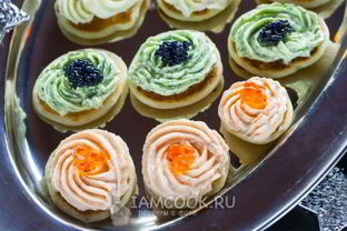 Блинчики с икрой