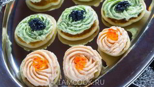 Блинчики с икрой