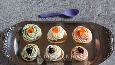 блинчики с икрой