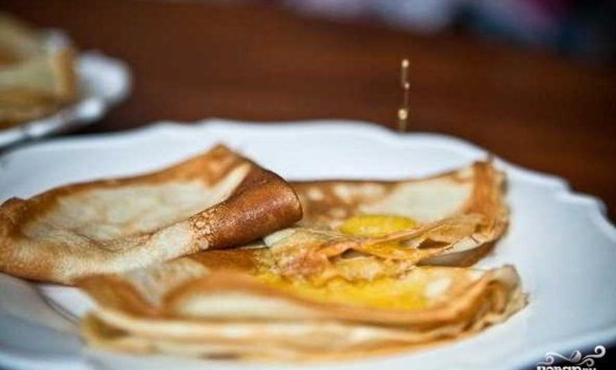 Рецепт блинчиков с крахмалом на молоке