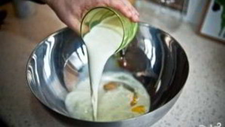 блинчики с крахмалом на молоке