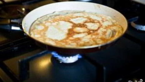 блинчики с крахмалом на молоке