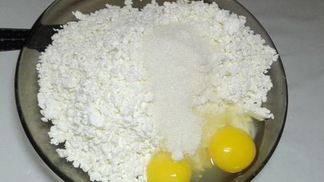 блинчики с творогом