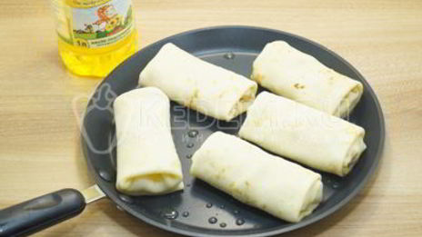 блинчики с ветчиной и сыром