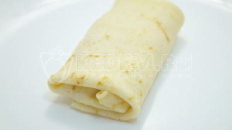 блинчики с ветчиной и сыром