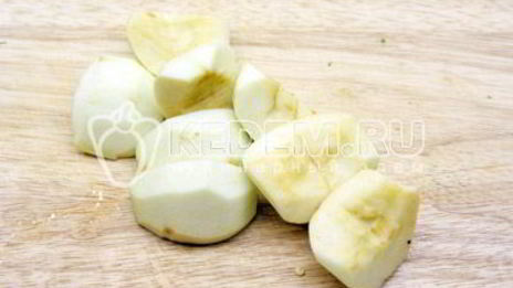 блинчики с яблоками и корицей