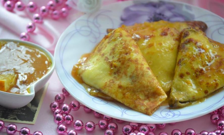 Рецепт блинчиков сюзетт