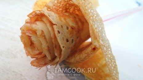 блины без соды на молоке