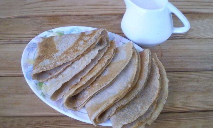 Рецепт блинов гречишных